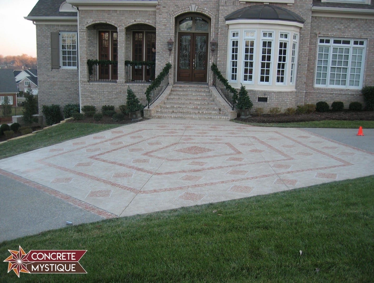 Nashville TN concrete resurfacing by Concrete Mystique Engraving